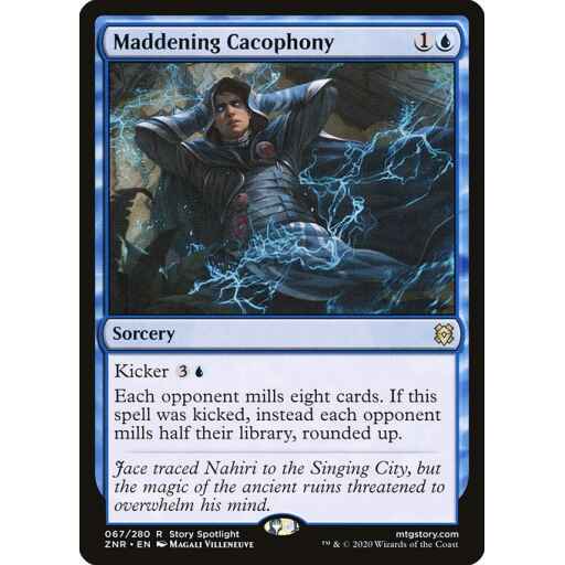 Zendikar Rising - 67 - Maddening Cacophony - Rare - U - Foil