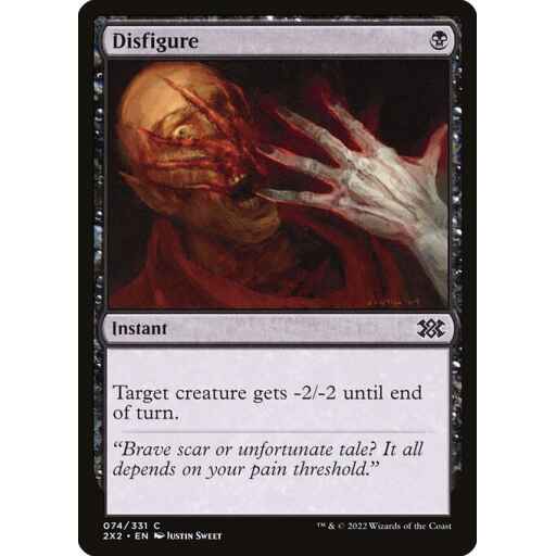 Double Masters 2022 - 74 - Disfigure - Common - B - Non-foil