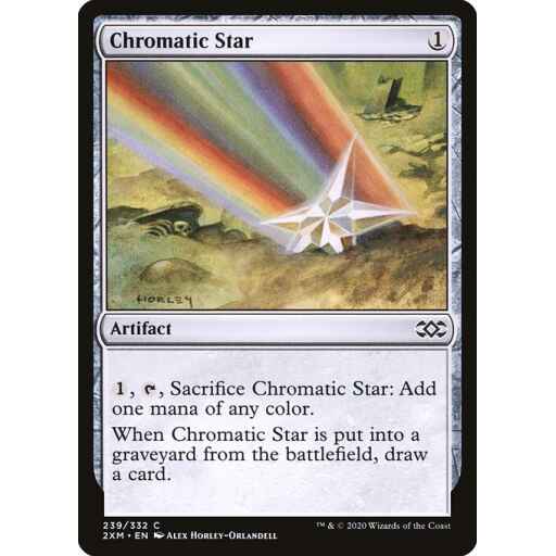 Double Masters - 239 - Chromatic Star - Common - C - Non-foil