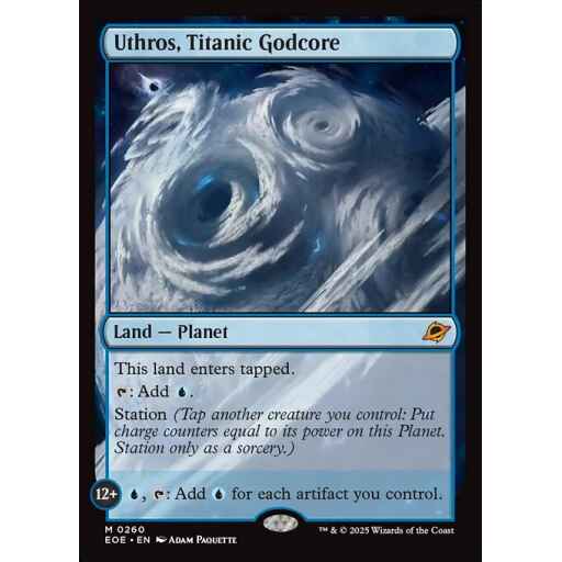 Edge of Eternities - 260 - Uthros, Titanic Godcore - Mythic - C - Non-foil