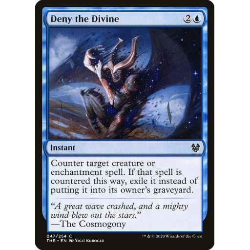 Theros Beyond Death - 47 - Deny the Divine - Common - U - Non-foil