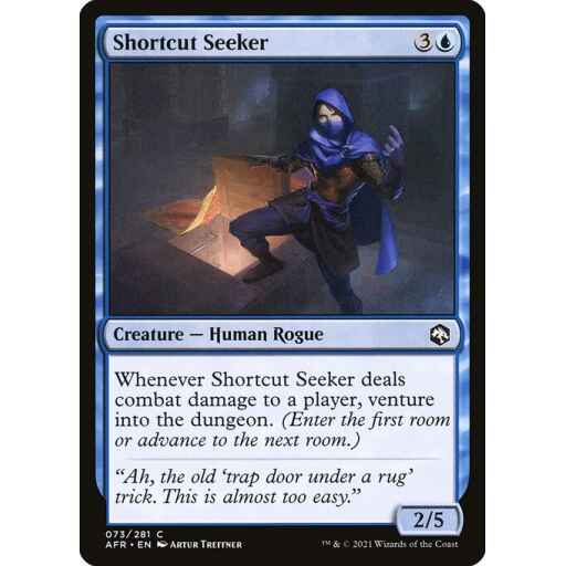 Adventures in the Forgotten Realms - 73 - Shortcut Seeker - Common - U - Non-foil