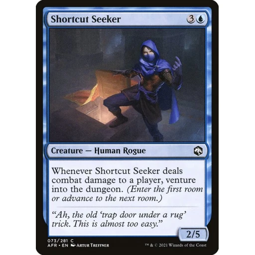 Adventures in the Forgotten Realms - 73 - Shortcut Seeker - Common - U - Non-foil