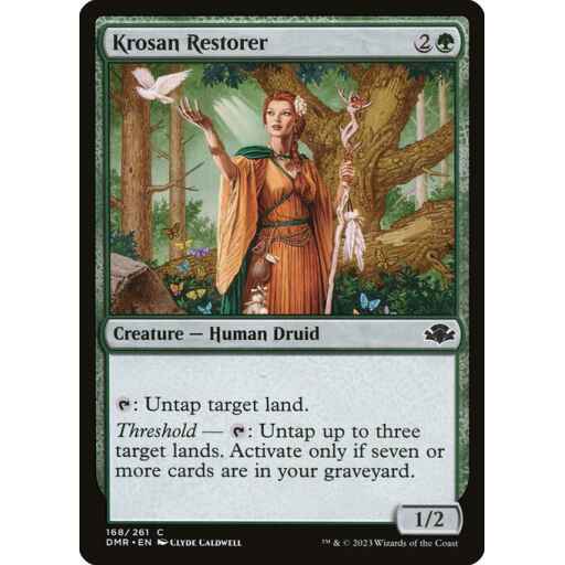 Dominaria Remastered - 168 - Krosan Restorer - Common - G - Non-foil