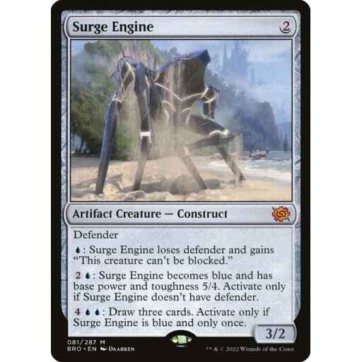The Brothers' War - 81 - Surge Engine - Mythic - C - Non-foil
