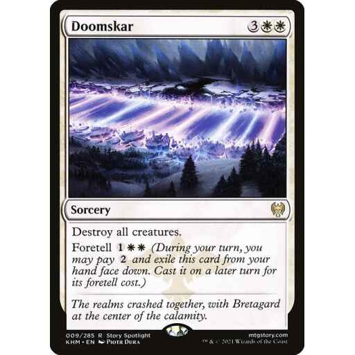 Kaldheim - 9 - Doomskar - Rare - W - Non-foil