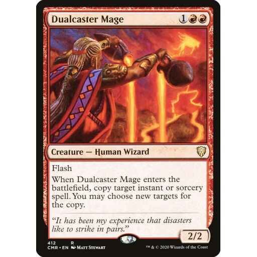 Commander Legends - 412 - Dualcaster Mage - Rare - R - Non-foil