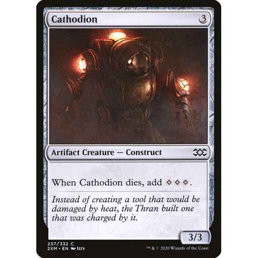 Double Masters - 237 - Cathodion - Common - C - Non-foil