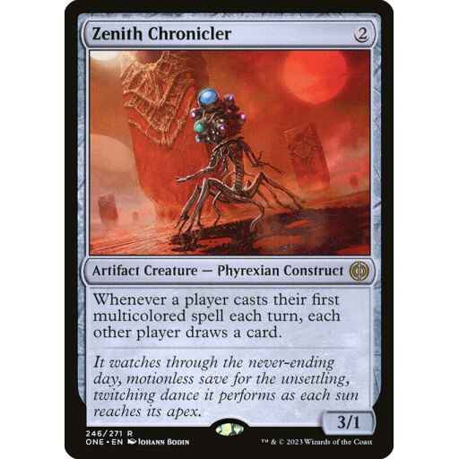 Phyrexia: All Will Be One - 246 - Zenith Chronicler - Rare - C - Non-foil