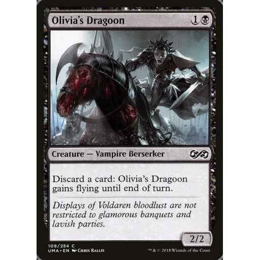 Ultimate Masters - 109 - Olivia's Dragoon - Common - B - Non-foil