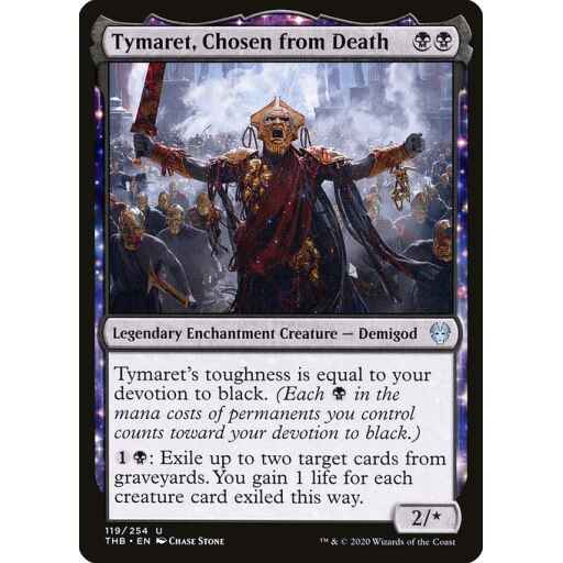 Theros Beyond Death - 119 - Tymaret, Chosen from Death - Uncommon - B - Non-foil