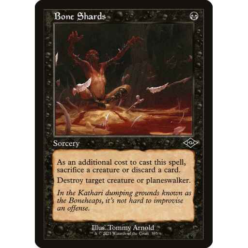 Modern Horizons 2 - 395 - Bone Shards - Common - B - Foil