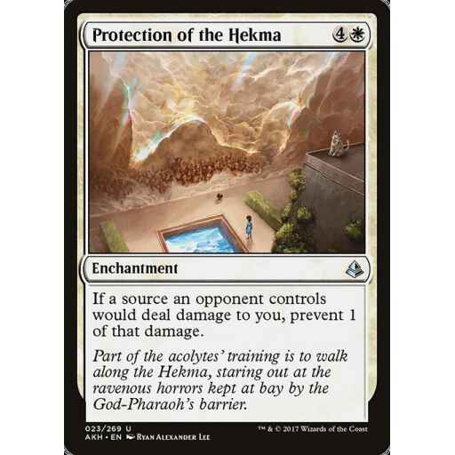 Amonkhet - 23 - Protection of the Hekma - Uncommon - W - Non-foil