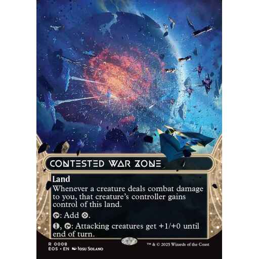 Edge of Eternities: Stellar Sights - 8 - Contested War Zone - Rare - C - Non-foil