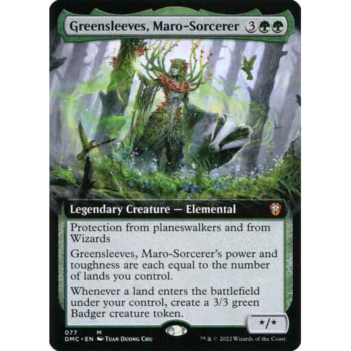 Dominaria United Commander - 77 - Greensleeves, Maro-Sorcerer - Mythic - G - Non-foil