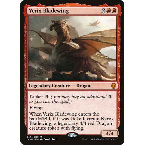 Dominaria - 149 - Verix Bladewing - Mythic - R - Non-foil