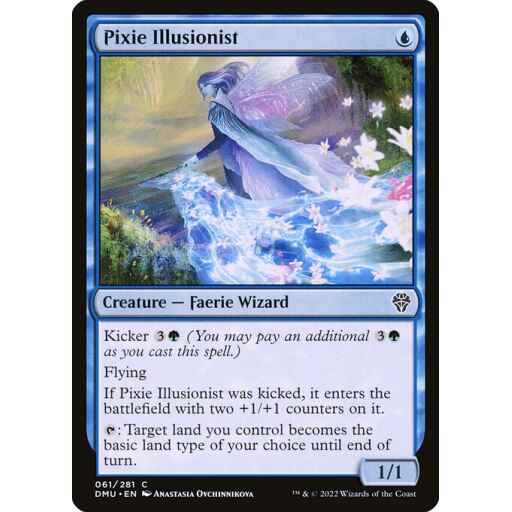 Dominaria United - 61 - Pixie Illusionist - Common - U - Non-foil