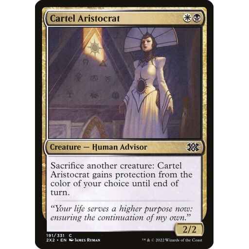 Double Masters 2022 - 191 - Cartel Aristocrat - Common - WB - Foil