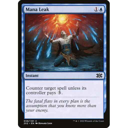 Double Masters 2022 - 58 - Mana Leak - Common - U - Non-foil