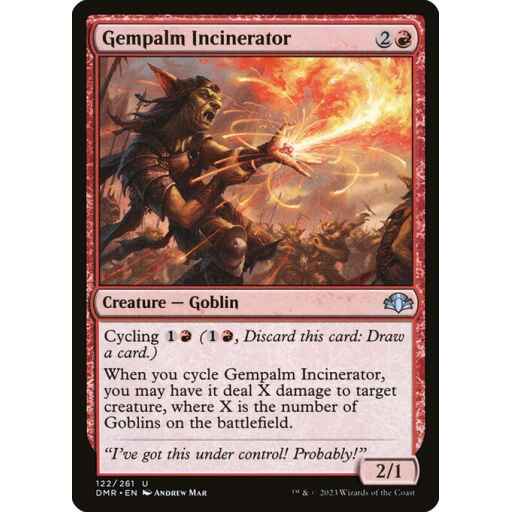 Dominaria Remastered - 122 - Gempalm Incinerator - Uncommon - R - Non-foil