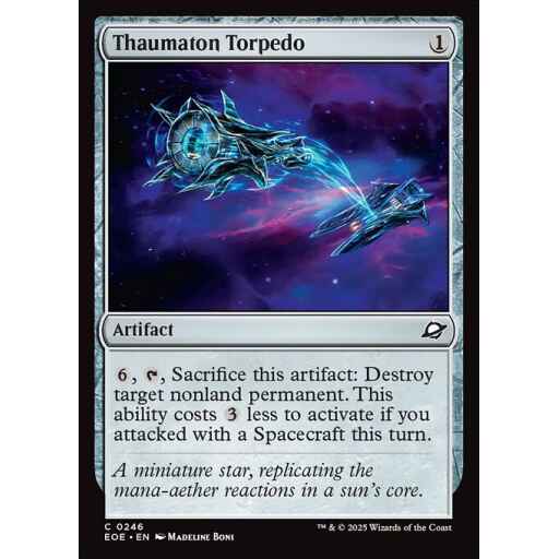Edge of Eternities - 246 - Thaumaton Torpedo - Common - C - Non-foil