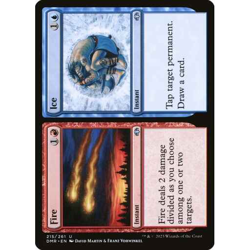 Dominaria Remastered - 215 - Fire // Ice - Uncommon - UR - Non-foil