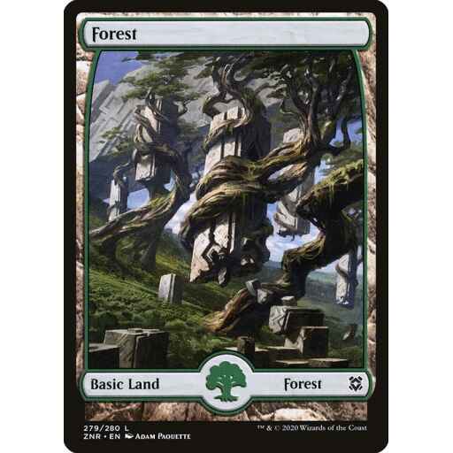 Zendikar Rising - 279 - Forest - Common - C - Non-foil