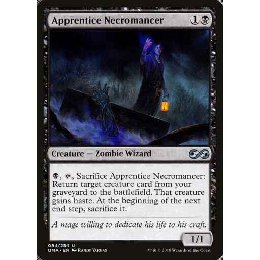 Ultimate Masters - 84 - Apprentice Necromancer - Uncommon - B - Non-foil