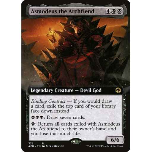 Adventures in the Forgotten Realms - 373 - Asmodeus the Archfiend - Rare - B - Non-foil