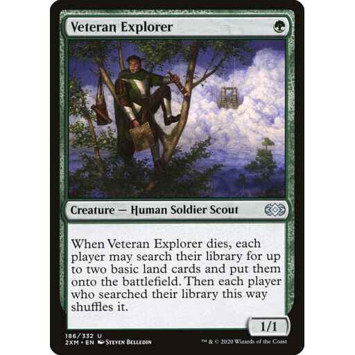 Double Masters - 186 - Veteran Explorer - Uncommon - G - Non-foil