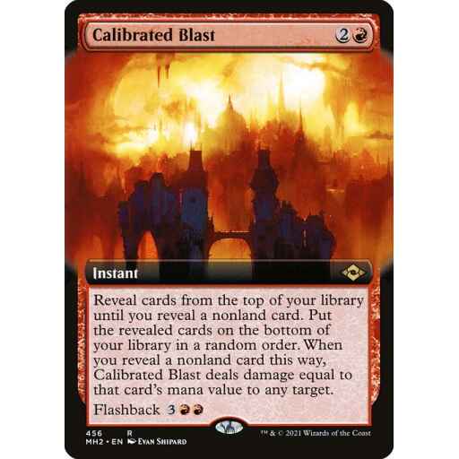 Modern Horizons 2 - 456 - Calibrated Blast - Rare - R - Non-foil