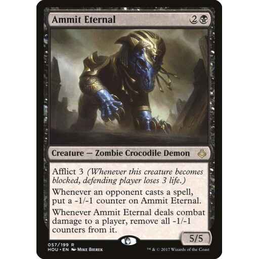 Hour of Devastation - 57 - Ammit Eternal - Rare - B - Non-foil