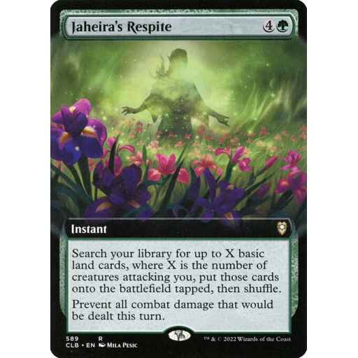 Commander Legends: Battle for Baldur's Gate - 589 - Jaheira's Respite - Rare - G - Non-foil