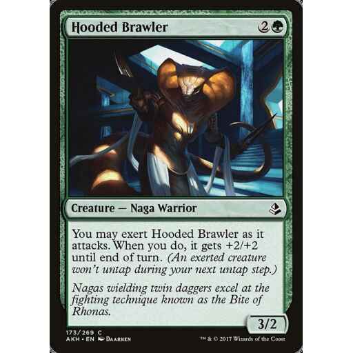 Amonkhet - 173 - Hooded Brawler - Common - G - Non-foil