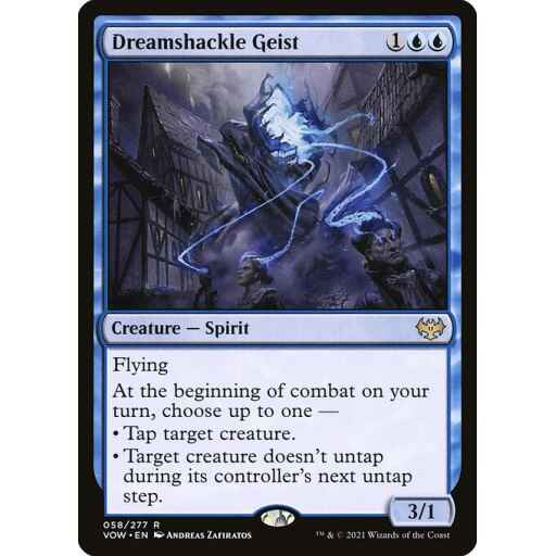 Innistrad: Crimson Vow - 58 - Dreamshackle Geist - Rare - U - Non-foil