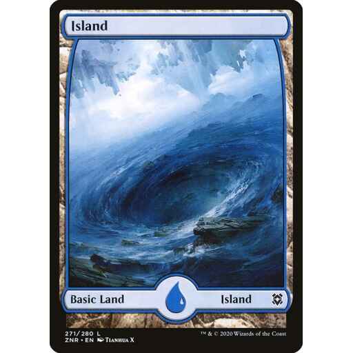 Zendikar Rising - 271 - Island - Common - C - Non-foil
