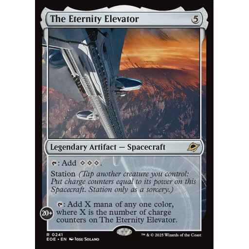 Edge of Eternities - 241 - The Eternity Elevator - Rare - C - Non-foil