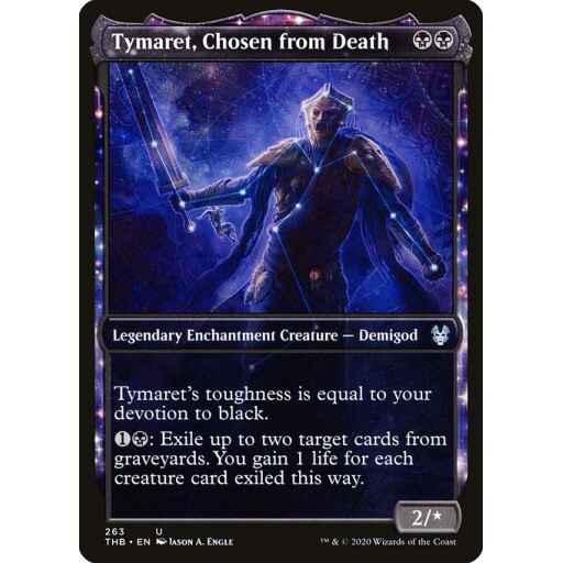 Theros Beyond Death - 263 - Tymaret, Chosen from Death - Uncommon - B - Foil