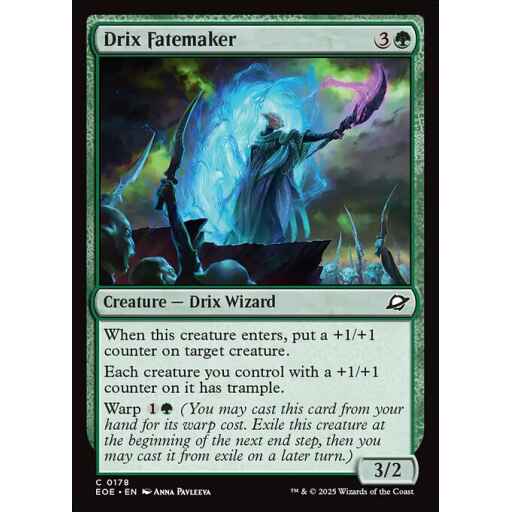 Edge of Eternities - 178 - Drix Fatemaker - Common - G - Foil