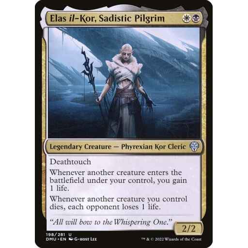 Dominaria United - 198 - Elas il-Kor, Sadistic Pilgrim - Uncommon - WB - Non-foil