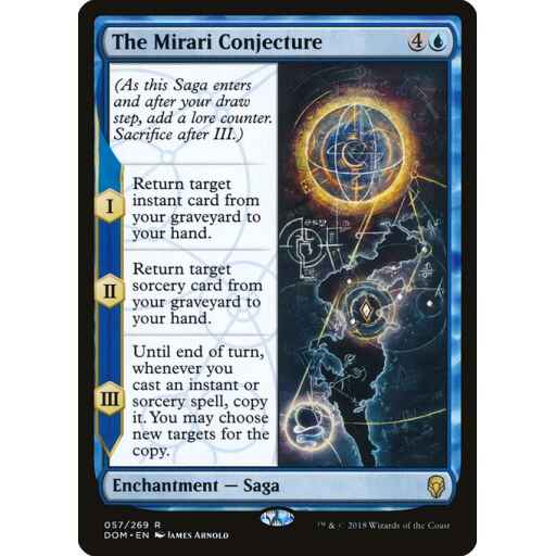 Dominaria - 57 - The Mirari Conjecture - Rare - U - Non-foil