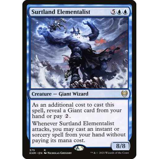 Kaldheim - 375 - Surtland Elementalist - Rare - U - Non-foil