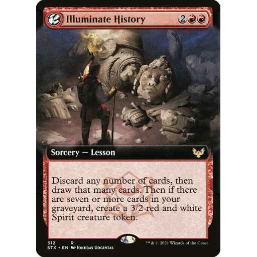 Strixhaven: School of Mages - 312 - Illuminate History - Rare - R - Non-foil
