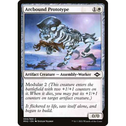 Modern Horizons 2 - 4 - Arcbound Prototype - Common - W - Non-foil