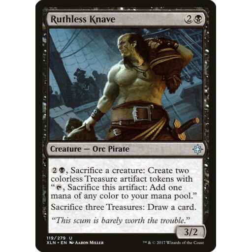 Ixalan - 119 - Ruthless Knave - Uncommon - B - Non-foil