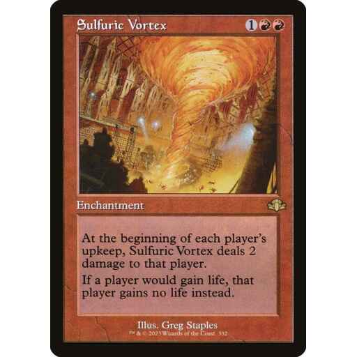 Dominaria Remastered - 332 - Sulfuric Vortex - Rare - R - Non-foil