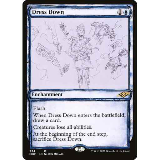 Modern Horizons 2 - 334 - Dress Down - Rare - U - Non-foil