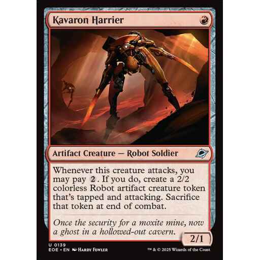 Edge of Eternities - 139 - Kavaron Harrier - Uncommon - R - Non-foil