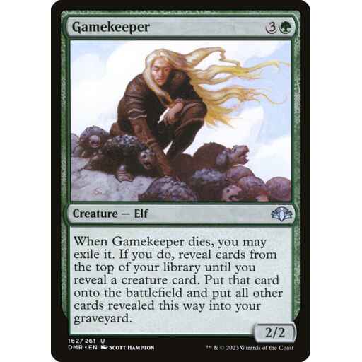 Dominaria Remastered - 162 - Gamekeeper - Uncommon - G - Non-foil