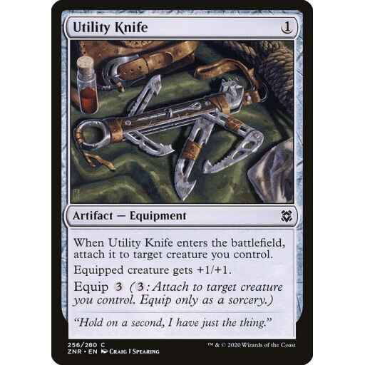 Zendikar Rising - 256 - Utility Knife - Common - C - Non-foil